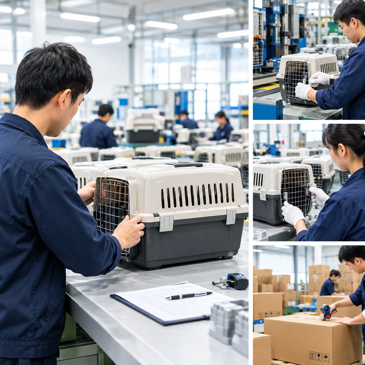 Eco-friendly woven pet travel bag natural design - OEM pet carrying solution