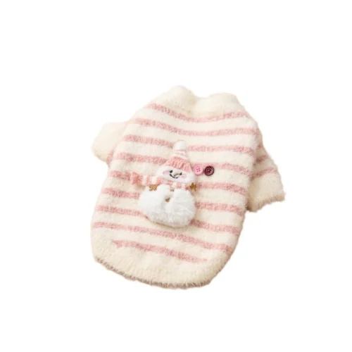 Cozy Winter Cat Sweater-Warm & Soft Two-Leg Pet Shirt For Kittens And Cats.