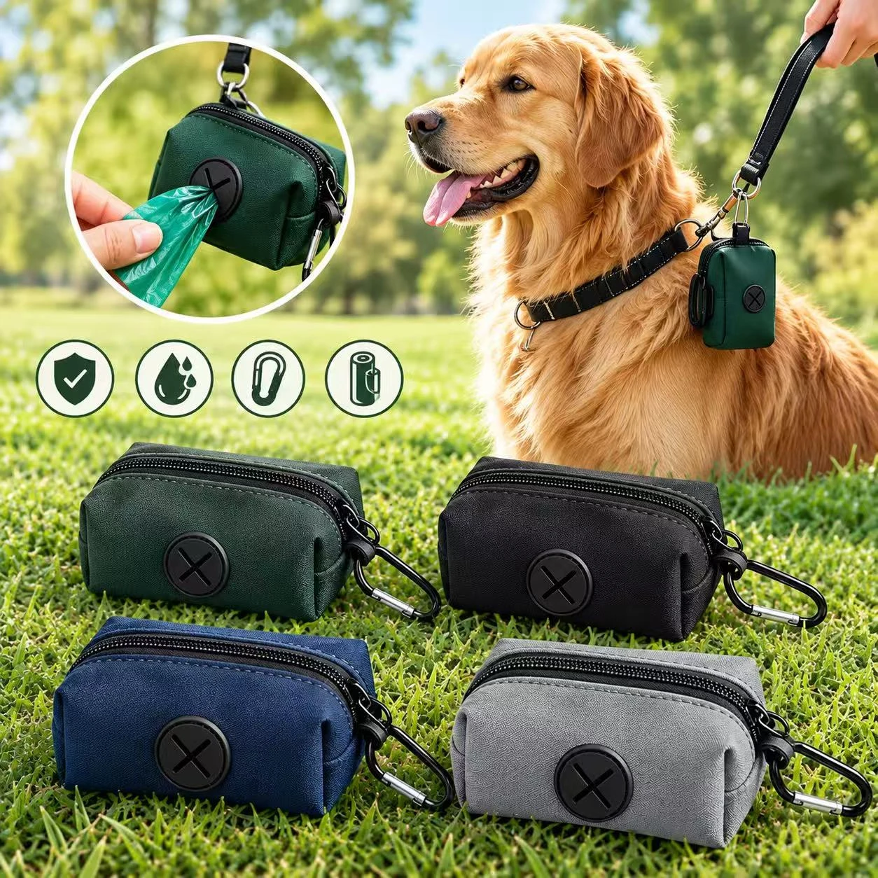Portable pet carrier for car travel - safety dog cat travel bag wholesale