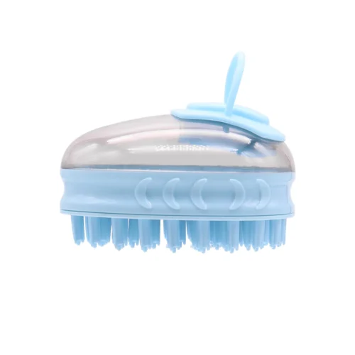 Self-Cleaning Pet Grooming & Massage Brush For Cats & Dogs-Deshedding,Bathing & Deep Cleaning Tool.
