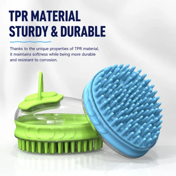 255 Self-Cleaning Pet Grooming & Massage Brush For Cats & Dogs-Deshedding,Bathing & Deep Cleaning Tool.