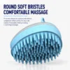 256 Self-Cleaning Pet Grooming & Massage Brush For Cats & Dogs-Deshedding,Bathing & Deep Cleaning Tool.