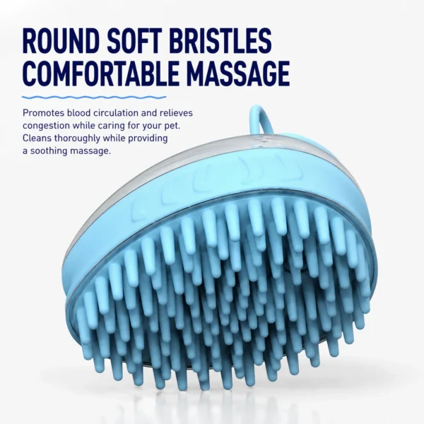 256 Self-Cleaning Pet Grooming & Massage Brush For Cats & Dogs-Deshedding,Bathing & Deep Cleaning Tool.