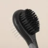 Double-Sided Pet Grooming Brush,2-in-1 Massage & Deshedding Brush For Cats And Dogs,Self-Cleaning Hair Removal & Grooming Tool.