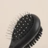 Double-Sided Pet Grooming Brush,2-in-1 Massage & Deshedding Brush For Cats And Dogs,Self-Cleaning Hair Removal & Grooming Tool.