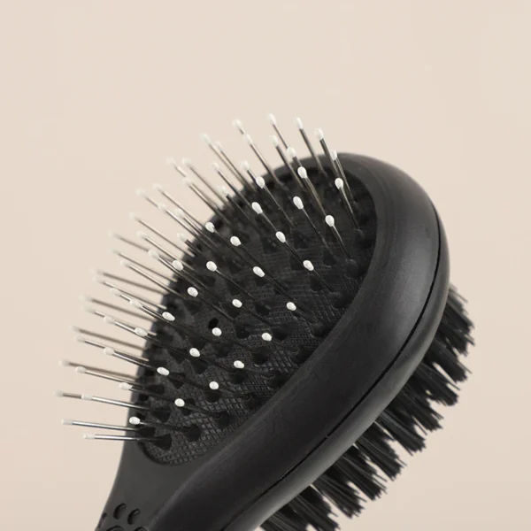 Double-Sided Pet Grooming Brush,2-in-1 Massage & Deshedding Brush For Cats And Dogs,Self-Cleaning Hair Removal & Grooming Tool.
