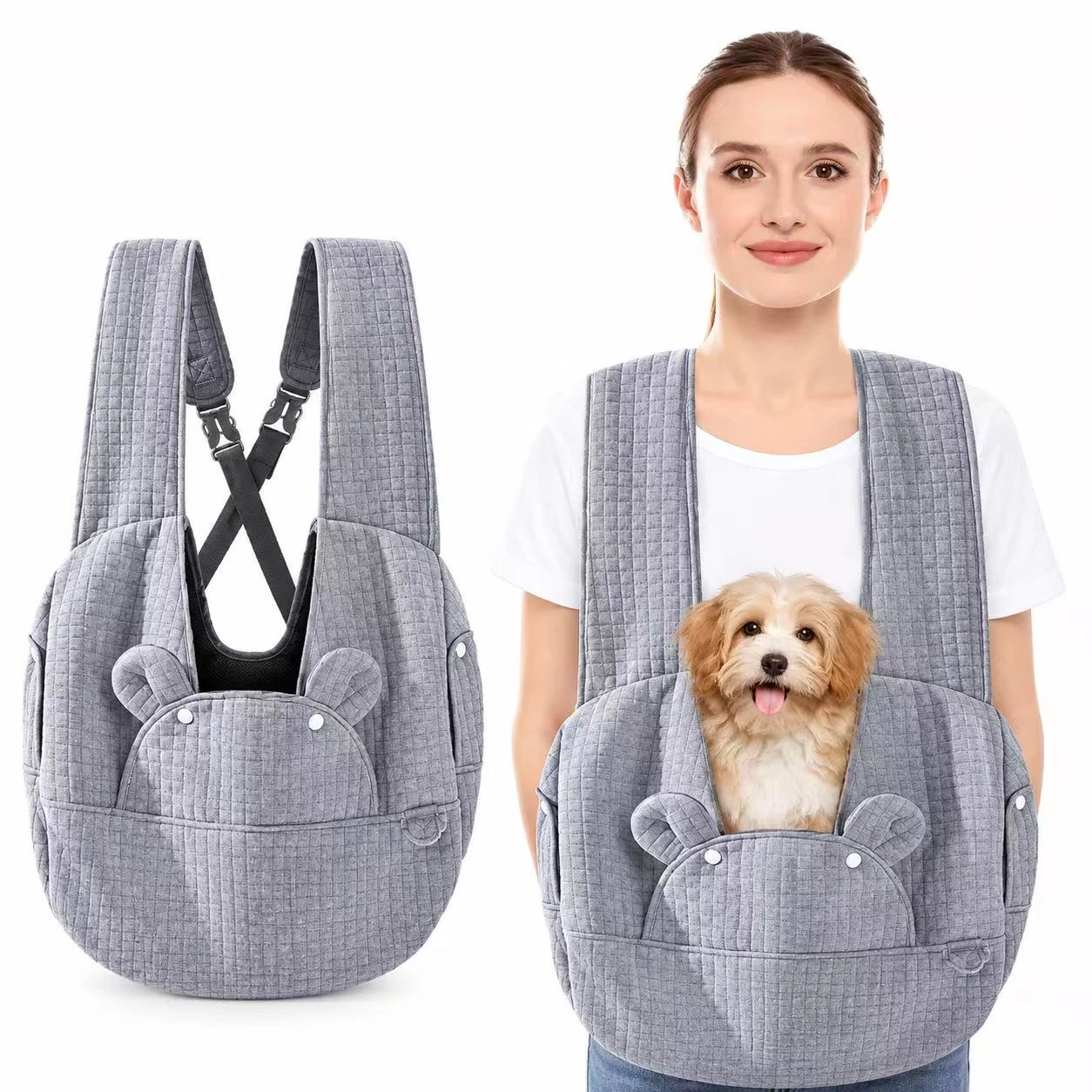 Soft-sided pet travel crate for small dogs and cats - Ventop manufacturer