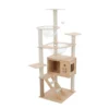 banner1-1 Premium Large Wooden Cat Tree-Multi-Level Cat Tower With Natural Sisal Scratching Posts,Climbing Platforms & Cozy Play Space.