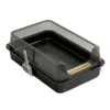 Extra Large Cat Litter Box,High-Sided Splash-Proof Plastic Cat Toilet,Anti-Tracking Litter Tray For Large Cats,Easy-Clean Pet Litter Box.