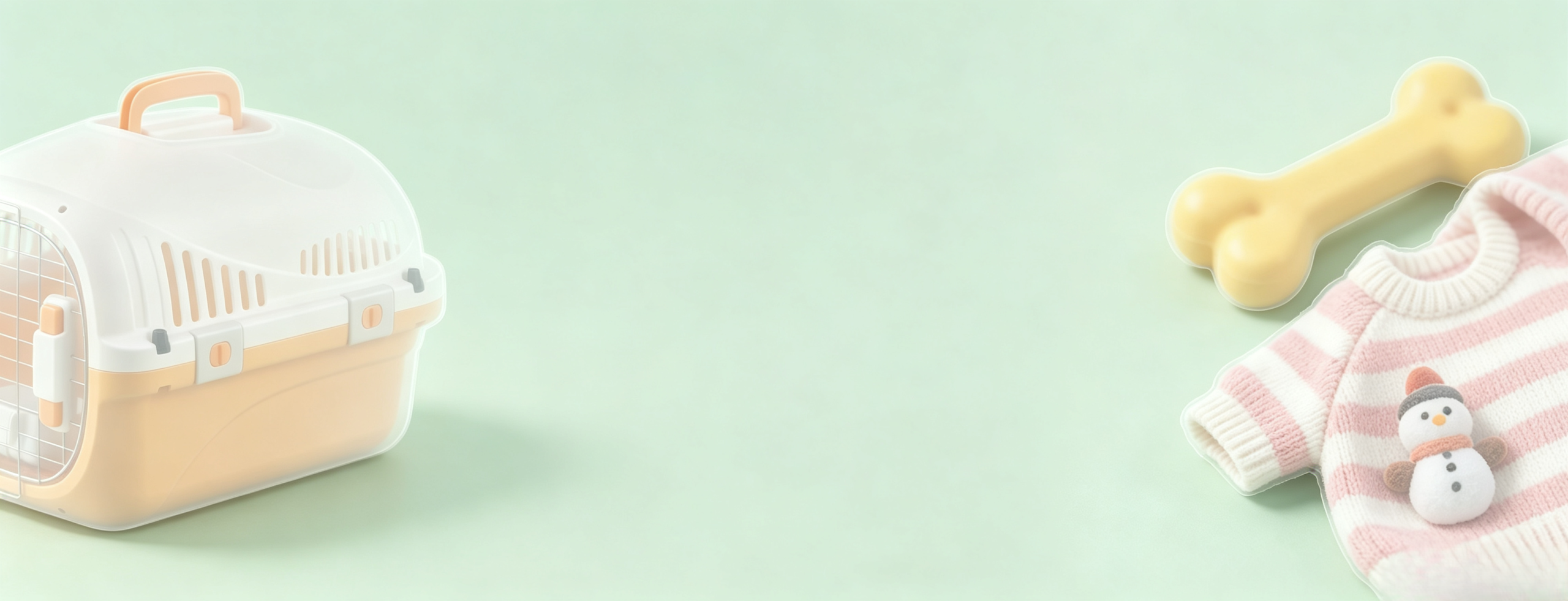 Pet products sourcing and manufacturing banner for global buyers