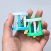 Cage Bell Cat Toy, Colorful Plastic Kitten Interactive Play Toy
