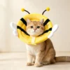 Cute Soft Pet Elizabethan Collar, Recovery E-Collar for Cats & Dogs