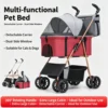 副图1 (9) Multifunctional Pet Travel Stroller