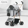 副图2 (10) Multifunctional Pet Travel Stroller