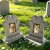 副图2 Pet Memorial Photo Plaque with Paw Print