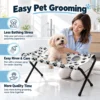 副图2 (2) Foldable Pet Grooming Bathing Table