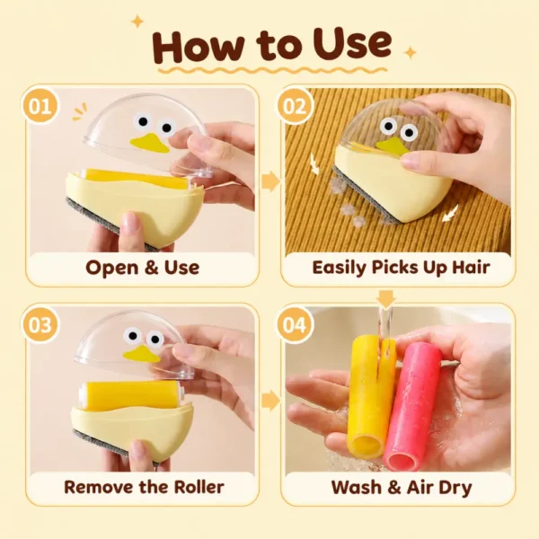 Reusable Pet Hair Remover Roller