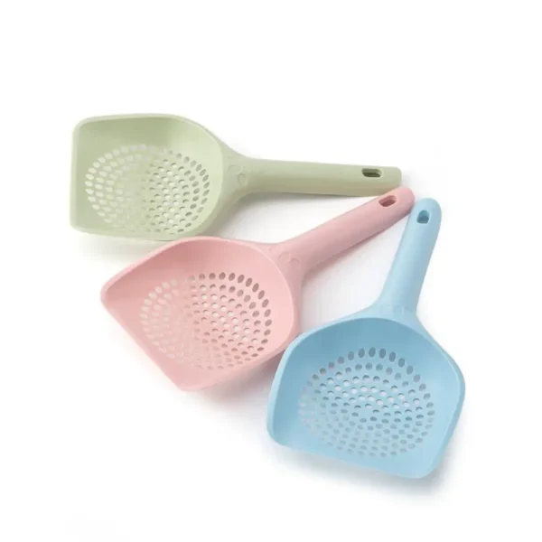副图3 (9) Reusable Cat Litter Scoop with Sifting Holes