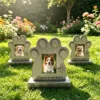 副图4 Pet Memorial Photo Plaque with Paw Print