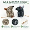 Catnip Plush Mouse Toy for Cats