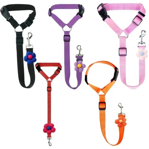 主图 (49) Dog Car Seatbelt | Adjustable Pet Car Safety Leash