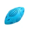 主图 (81) Textured Squeaky Rubber Rugby Chew Toy for Dog Teeth Grinding