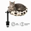 副图1 (69) 360° Rotating Adjustable Desk Cat Bed with Washable Cushion