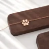 副图3 (59) Paw Print Pet Name Necklace | Personalized Memorial Jewelry