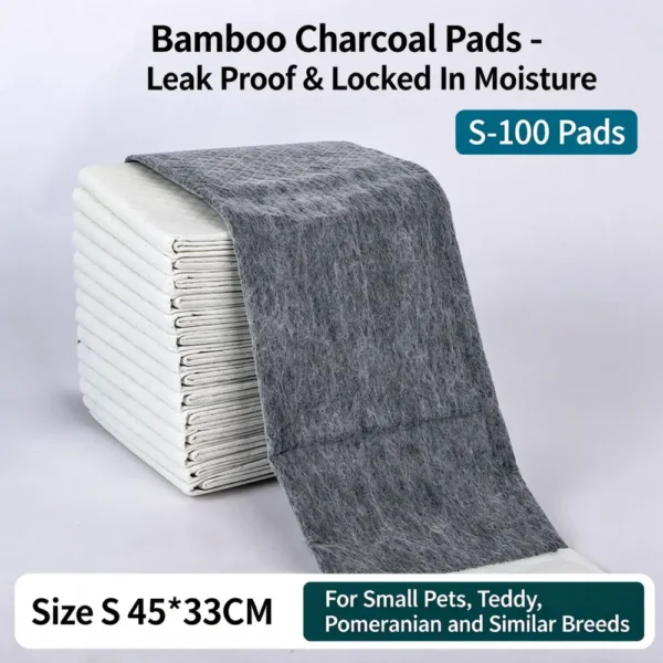 副图4 (26) Disposable Pet Pee Pads, Super Absorbent Dog Training Pads
