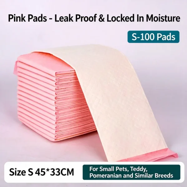 副图5 (13) Disposable Pet Pee Pads, Super Absorbent Dog Training Pads