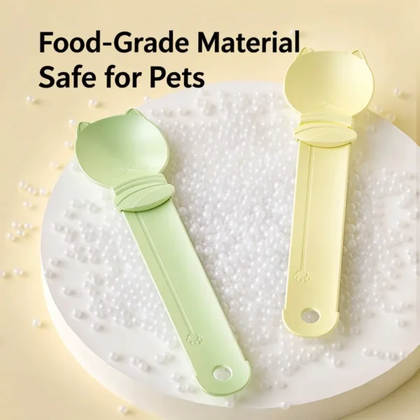 Cat Treat Spoon, Cat Strip Squeezer, Pet Food Feeding Spoon